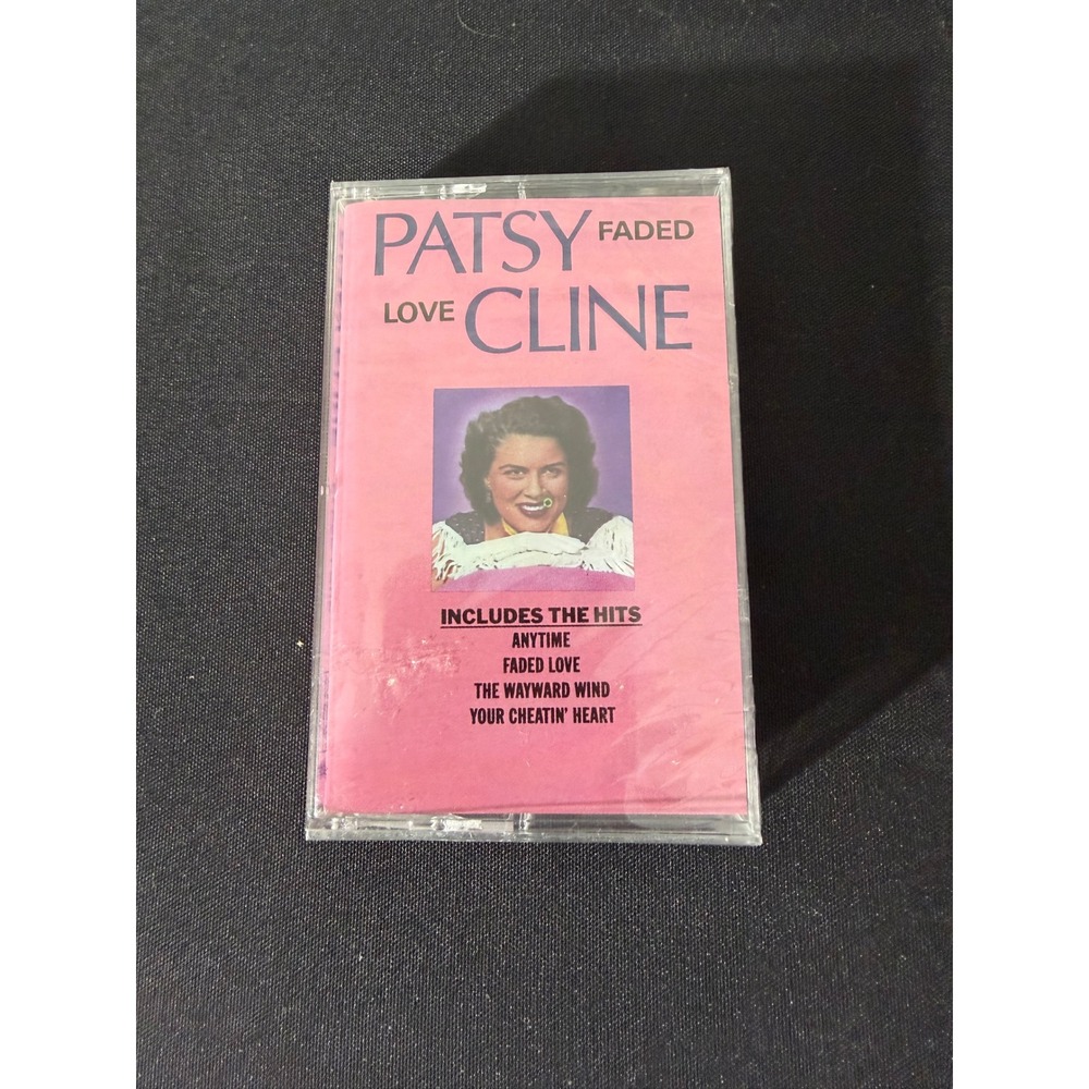 Patsy Cline Faded Love Cassette Tape Pink 1988 MCA Records MCAC-20468 NEW